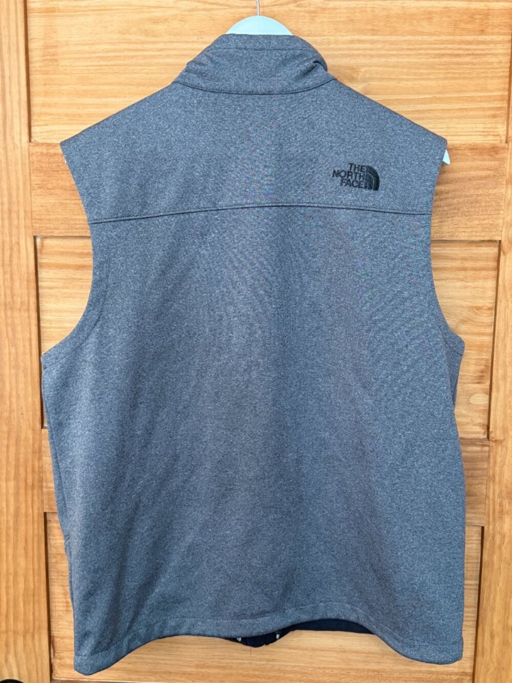 The North Face Gray Windwall Full Zip Lightweight Vest Men's size L - Picture 5 of 7
